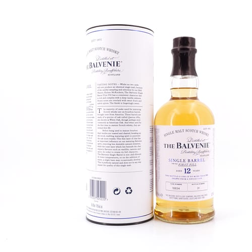 Balvenie 12 Jahre First Fill Single Barrel 0,70 Liter/ 47.8% vol Produktbild