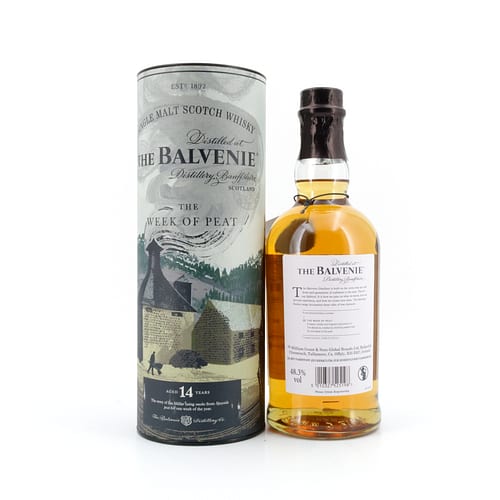 Balvenie 14 Jahre The Week of Peat 0,70 Liter/ 48.3% vol Produktbild