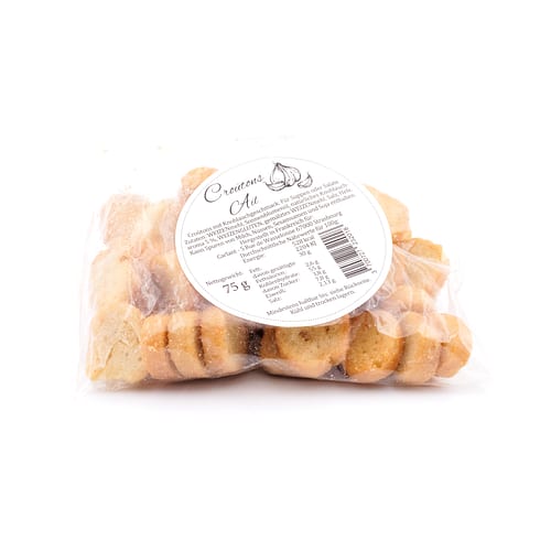 Beauharnais-CARLANT Croûtons mit Knoblauchgeschmack 75 Gramm Produktbild