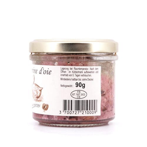 Beauharnais-CARLANT Gänseterrine mit Maronen 90 Gramm Produktbild