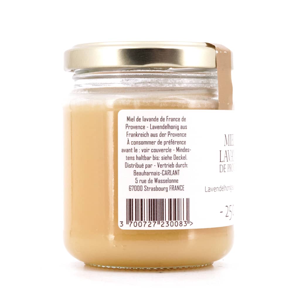 Beauharnais-CARLANT Miel de Lavande de Provence Lavendelhonig aus der Provence 250 Gramm Produktbild