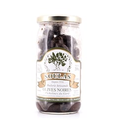 Beauharnais-CARLANT Olives Noires Soulas Picholines du Gard Schwarze Oliven Produktbild