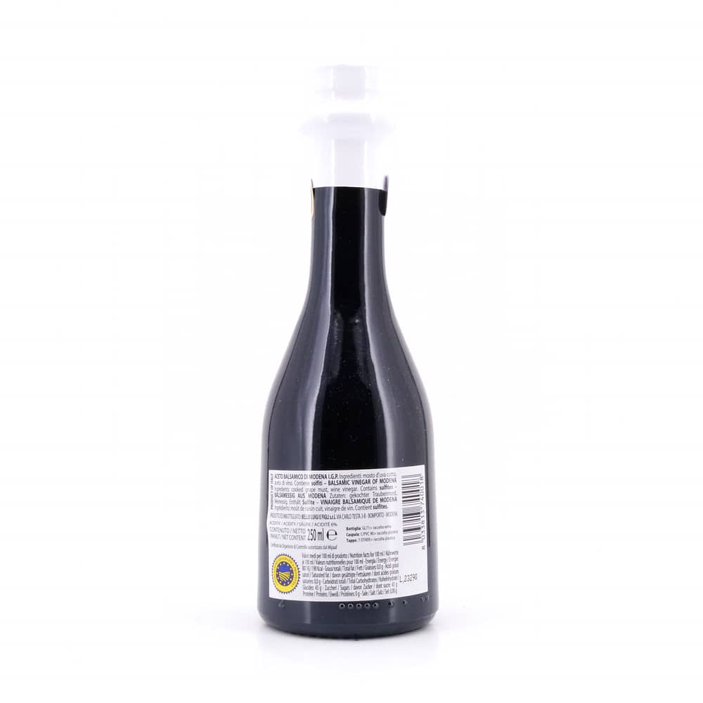 Bellei Aceto Balsamico di Modena I.G.P.- Weißes Etikett 0,250 Liter Produktbild