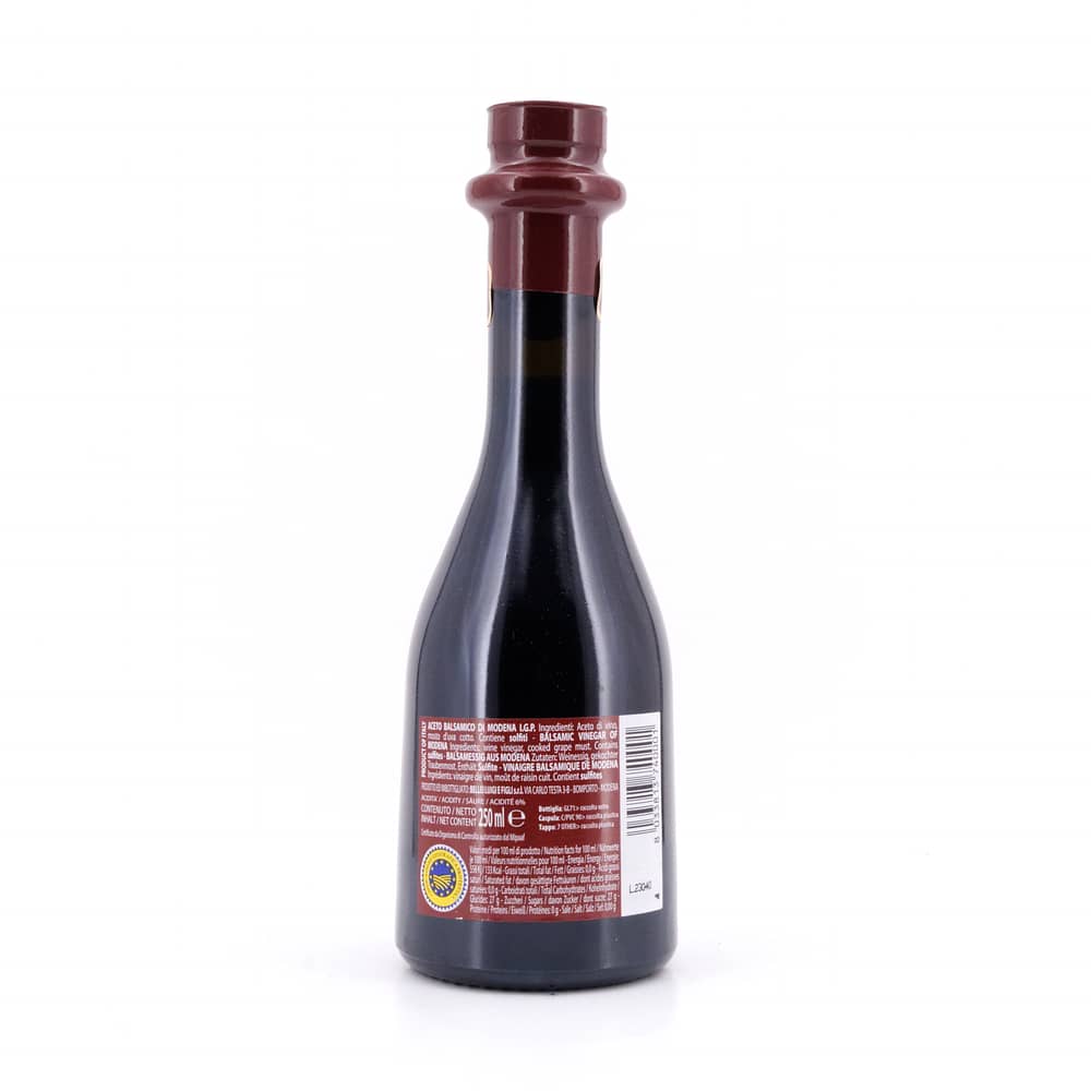 Bellei Aceto Balsamico di Modena I.G.P. - Rotes Etikett 0,250 Liter Produktbild