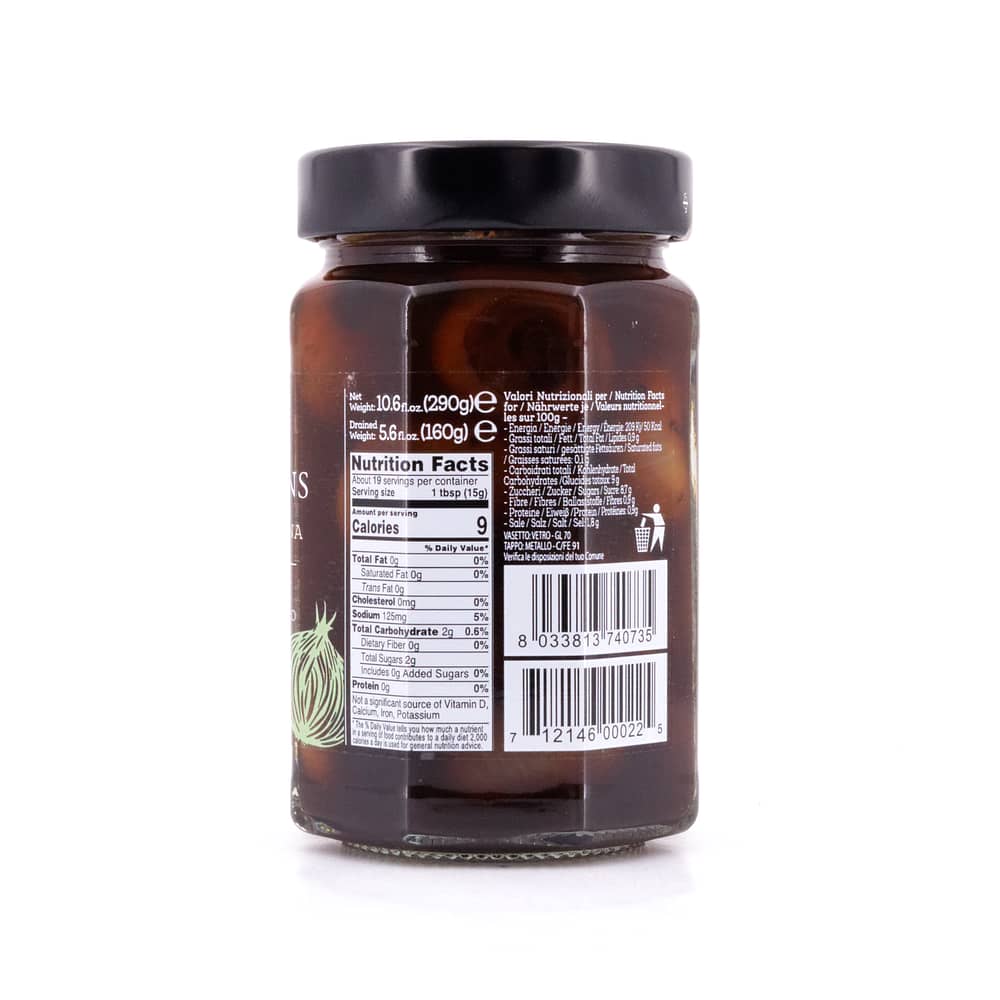 Bellei Cipolline all 'Aceto Balsamico di Modena I.G.P.' Zwiebelchen in Balsamessig aus Modena 160 Gramm Abtropfgewicht Produktbild