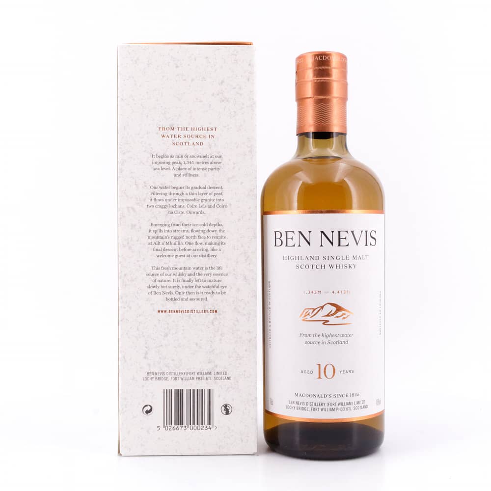 Ben Nevis 10 Jahre 0,70 Liter/ 46.0% vol Produktbild
