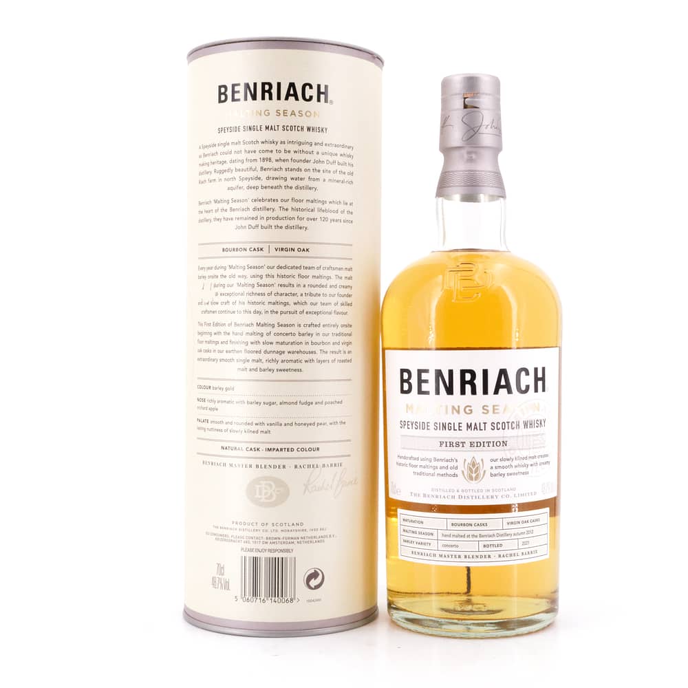 Benriach Malting Season First Edition Autumn 2012 / 2021 0,70 Liter/ 48.7% vol Produktbild