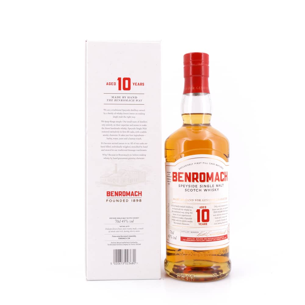 Benromach 10 Jahre 0,70 Liter/ 43.0% vol Produktbild
