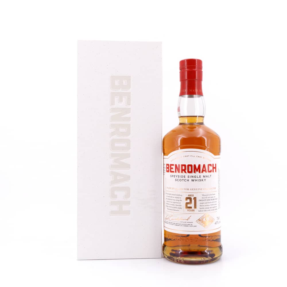 Benromach 21 Jahre 0,70 Liter/ 43.0% vol Produktbild
