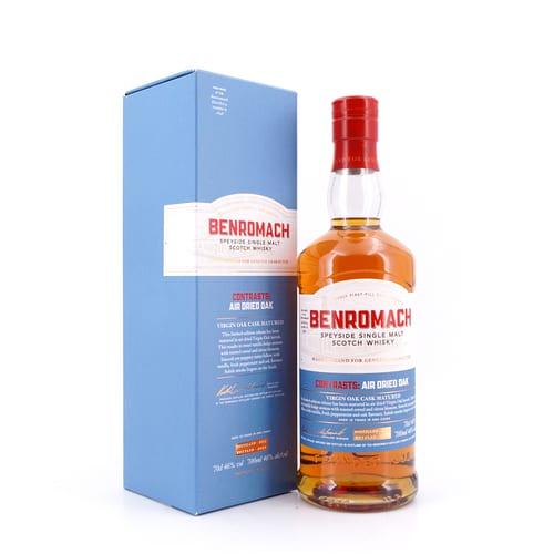 Benromach Contrasts: Air Dried Oak 10 Jahre 0,70 Liter/ 46.0% vol Produktbild