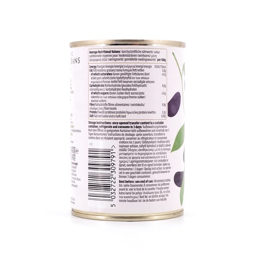 Biona Organic Black Beans Schwarze Bohnen 240 Gramm Abtropfgewicht Produktbild
