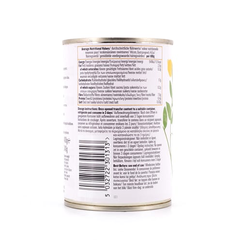 Biona Organic Chickpeans Kichererbsen 240 Gramm Abtropfgewicht Produktbild