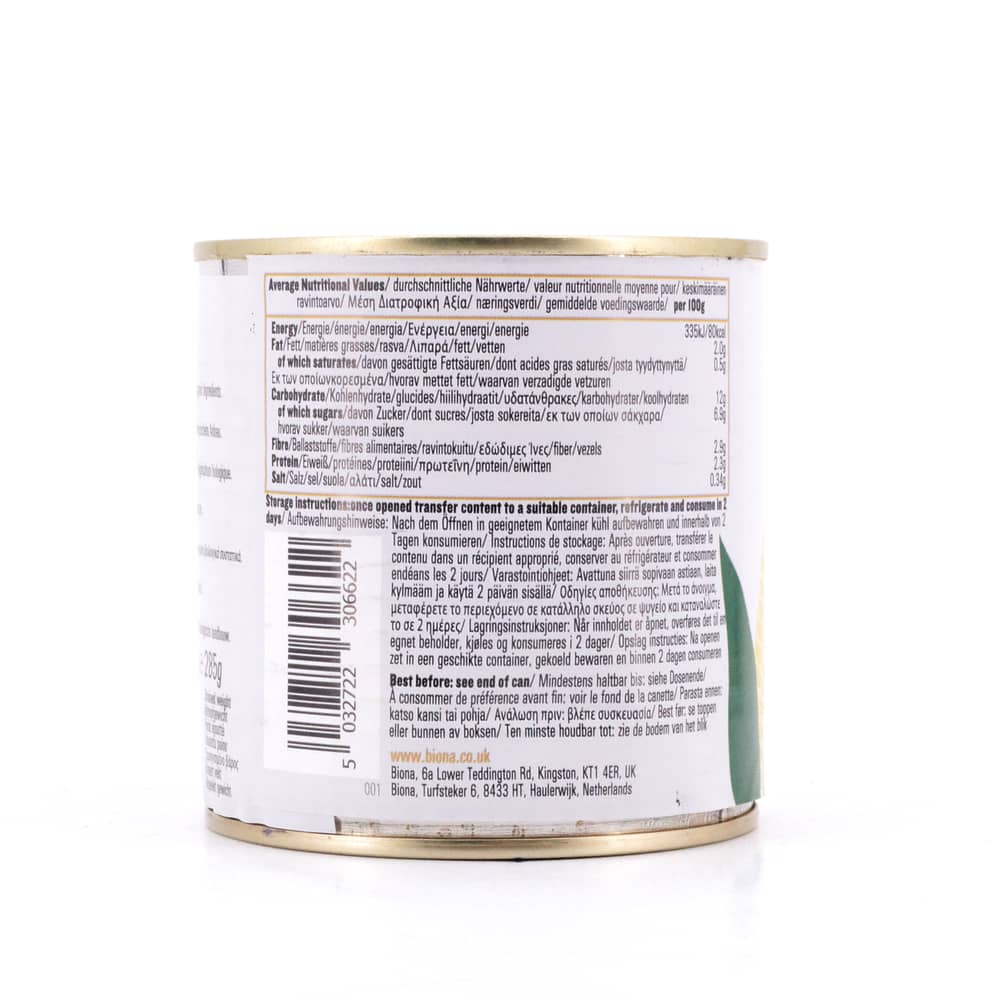 Biona Organic Sweetcorn Zuckermais – von Natur aus süß, erntefrisch verpackt 285 Gramm Abtropfgewicht Produktbild