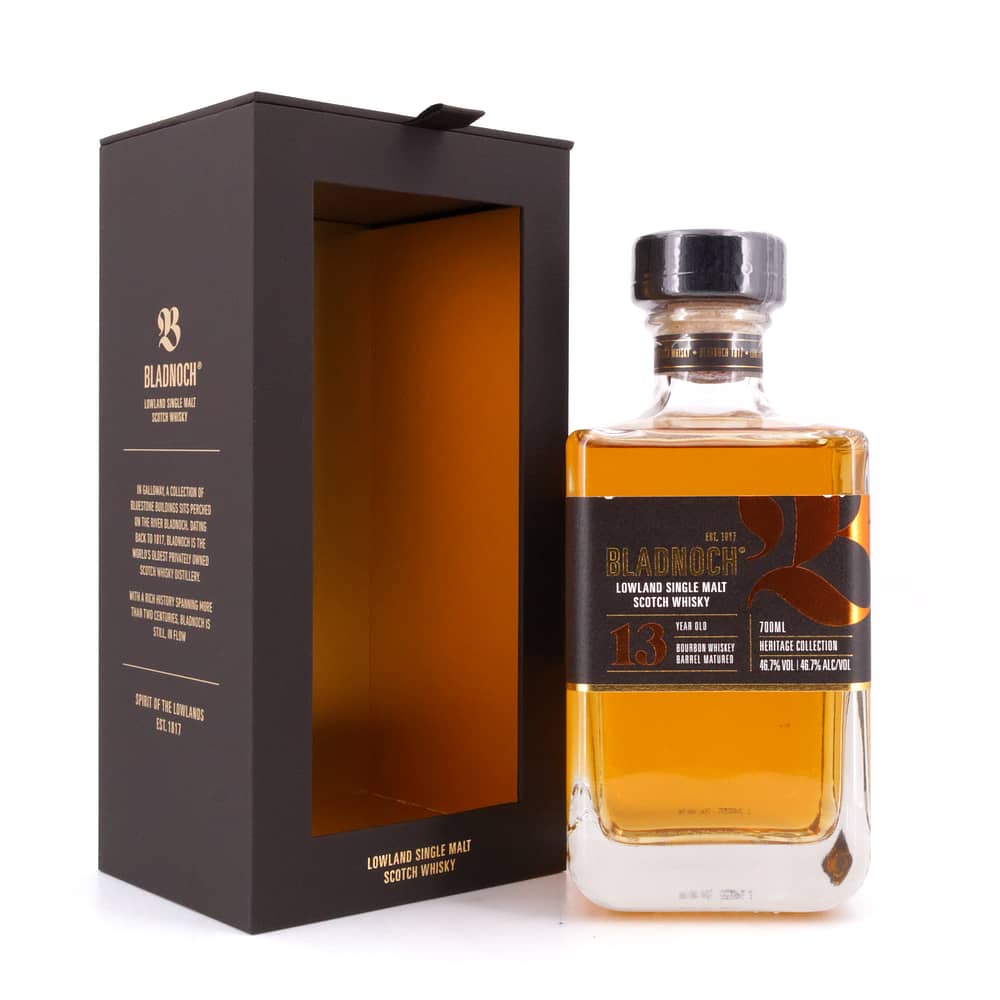 Bladnoch 13 Jahre Bourbon Casks 0,70 Liter/ 46.7% vol Produktbild