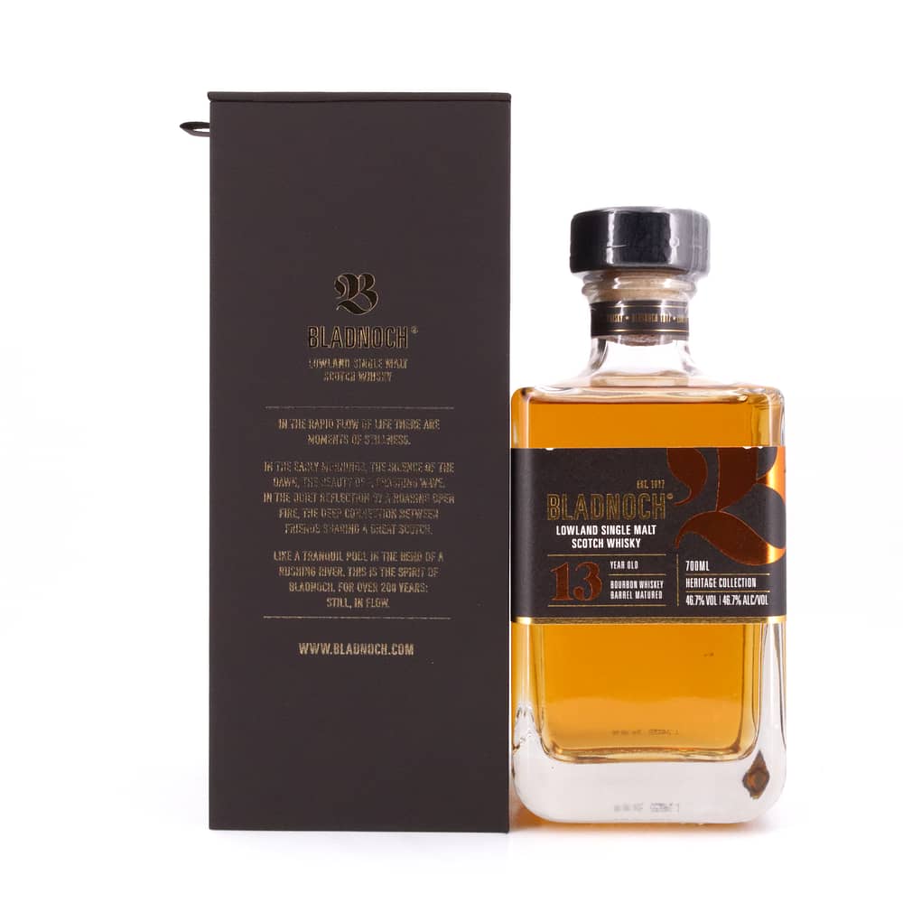 Bladnoch 13 Jahre Bourbon Casks 0,70 Liter/ 46.7% vol Produktbild