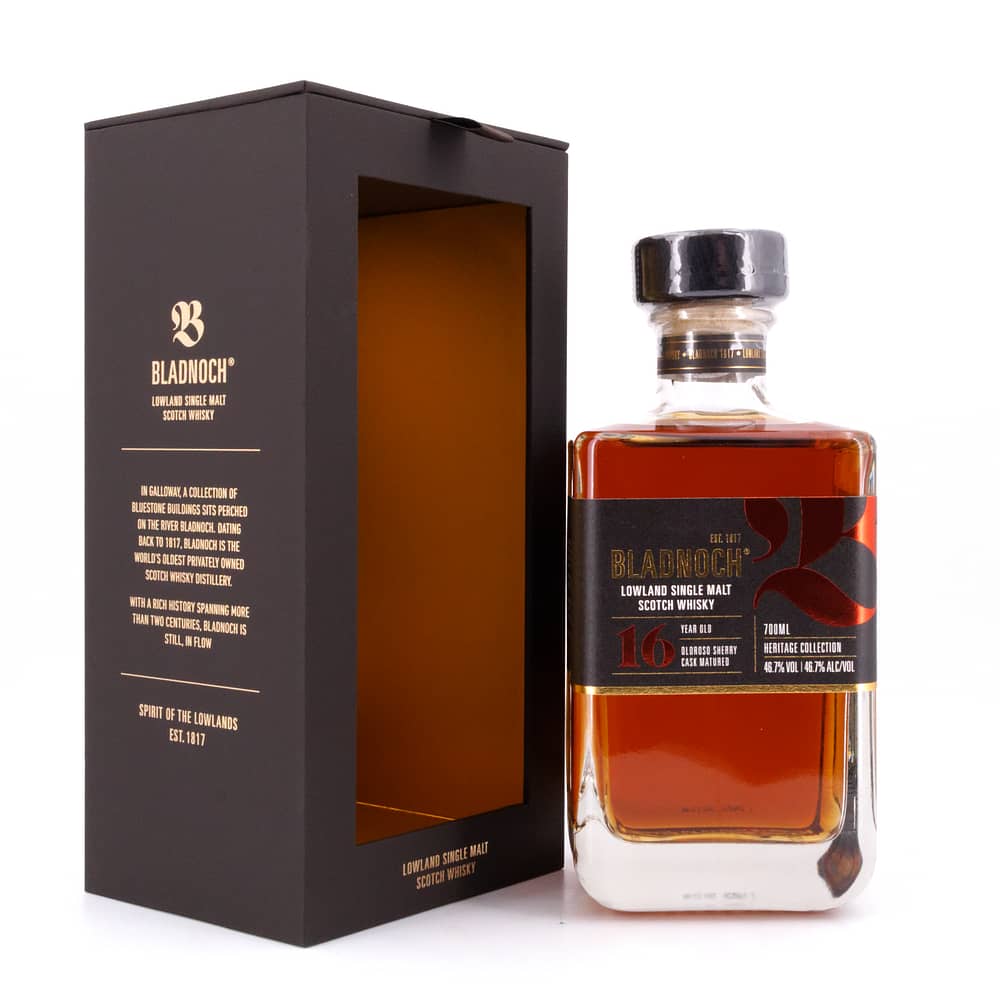 Bladnoch 16 Jahre Oloroso Sherry Casks 0,70 Liter/ 46.7% vol Produktbild