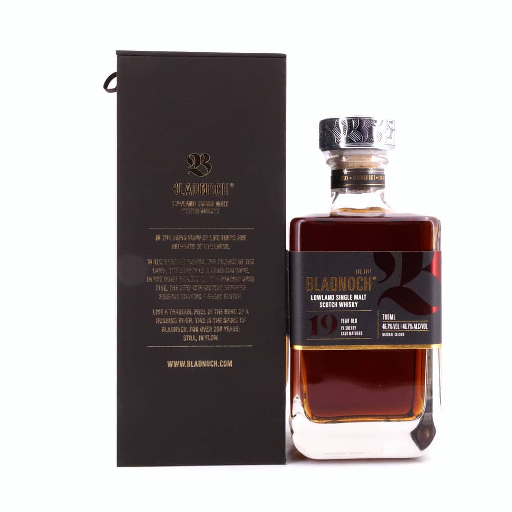 Bladnoch 19 Jahre PX Sherry Cask 0,70 Liter/ 46.7% vol Produktbild