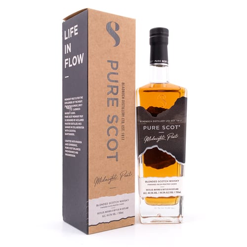 Bladnoch Pure Scot Midnight Peat 0,70 Liter/ 44.5% vol Produktbild