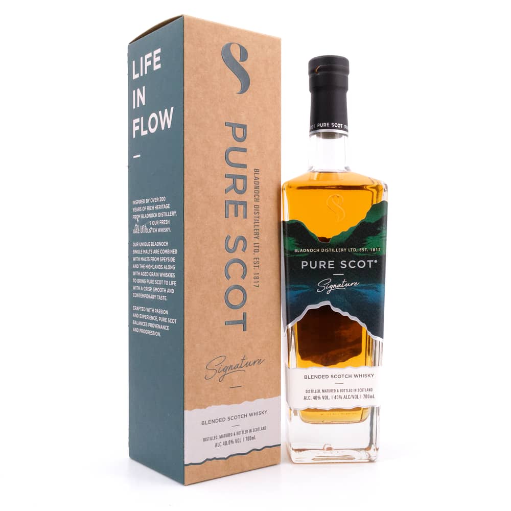 Bladnoch Pure Scot Signature Blended Scotch 0,70 Liter/ 40.0% vol Produktbild