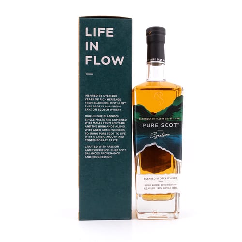 Bladnoch Pure Scot Signature Blended Scotch 0,70 Liter/ 40.0% vol Produktbild