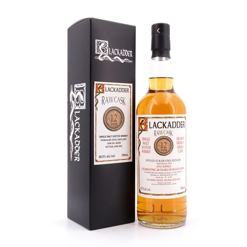 Blair Athol Blackadder Raw Cask 12 Jahre Cask Strength 261 Bottles 0,70 Liter/ 60.5% vol Produktbild