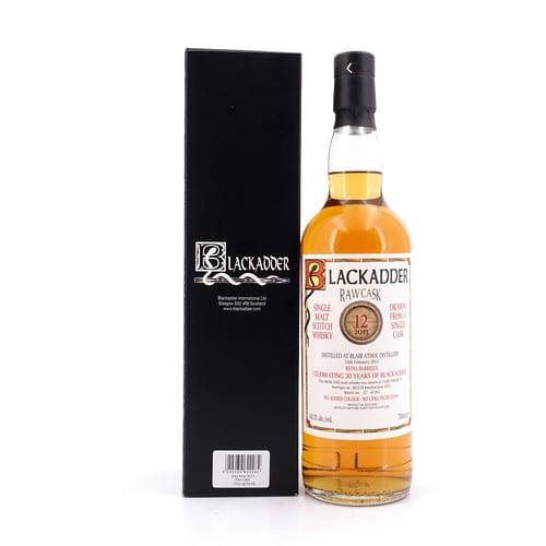 Blair Athol Blackadder Raw Cask 12 Jahre Cask Strength 261 Bottles 0,70 Liter/ 60.5% vol Produktbild