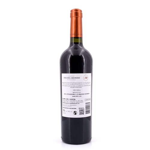 Bodega del Fin del Mundo Reserve Malbec Jahrgang 2024 0,750 Liter/ 13.5% vol Produktbild