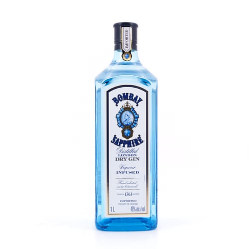 Bombay London Dry Gin Sapphire Literflasche 1 Liter/ 40.0% vol Produktbild