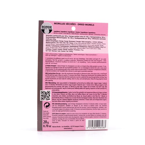 Borde Morchel 20 Gramm Produktbild