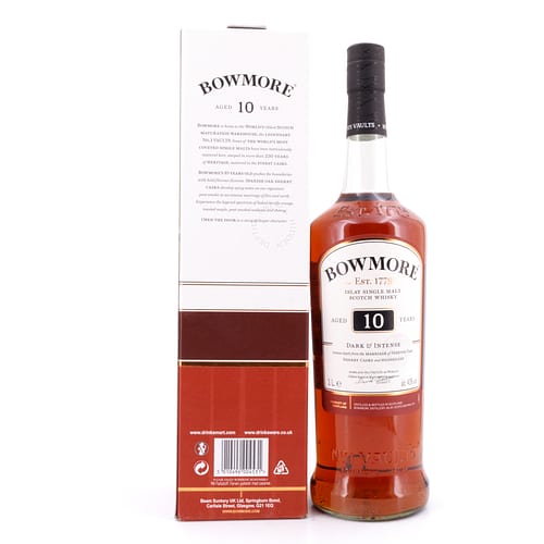 Bowmore 10 Jahre Dark & Intense Literflasche 1 Liter/ 40.0% vol Produktbild