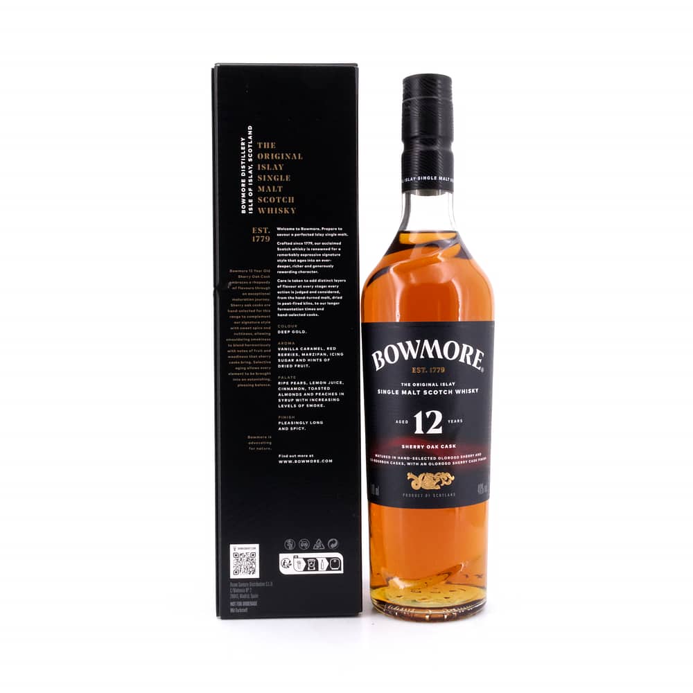 Bowmore 12 Jahre Sherry Oak Collection 0,70 Liter/ 40.0% vol Produktbild