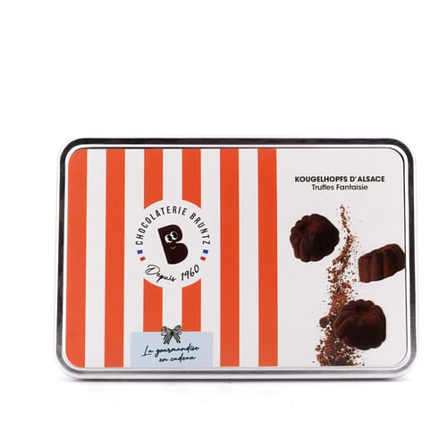 Bruntz Kougelhopfs Kakaokonfekt Schmuck-Metalldose 100 Gramm Produktbild