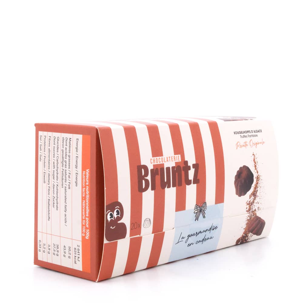 Bruntz Kougelhopfs Kakaokonfekt 100 Gramm Produktbild