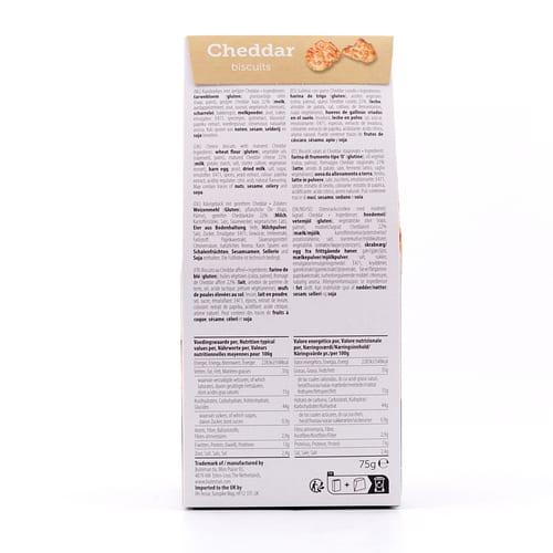 Buiteman Cheddar Käsegebäck 75 Gramm Produktbild