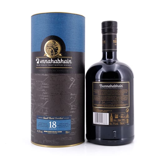 Bunnahabhain 18 Jahre 0,70 Liter/ 46.3% vol Produktbild