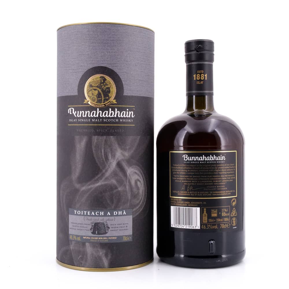 Bunnahabhain Toiteach A Dhà 0,70 Liter/ 46.3% vol Produktbild