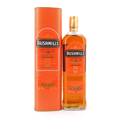 Bushmills 10 Jahre Sherry Cask Finish Literflasche 1 Liter/ 46.0% vol Produktbild