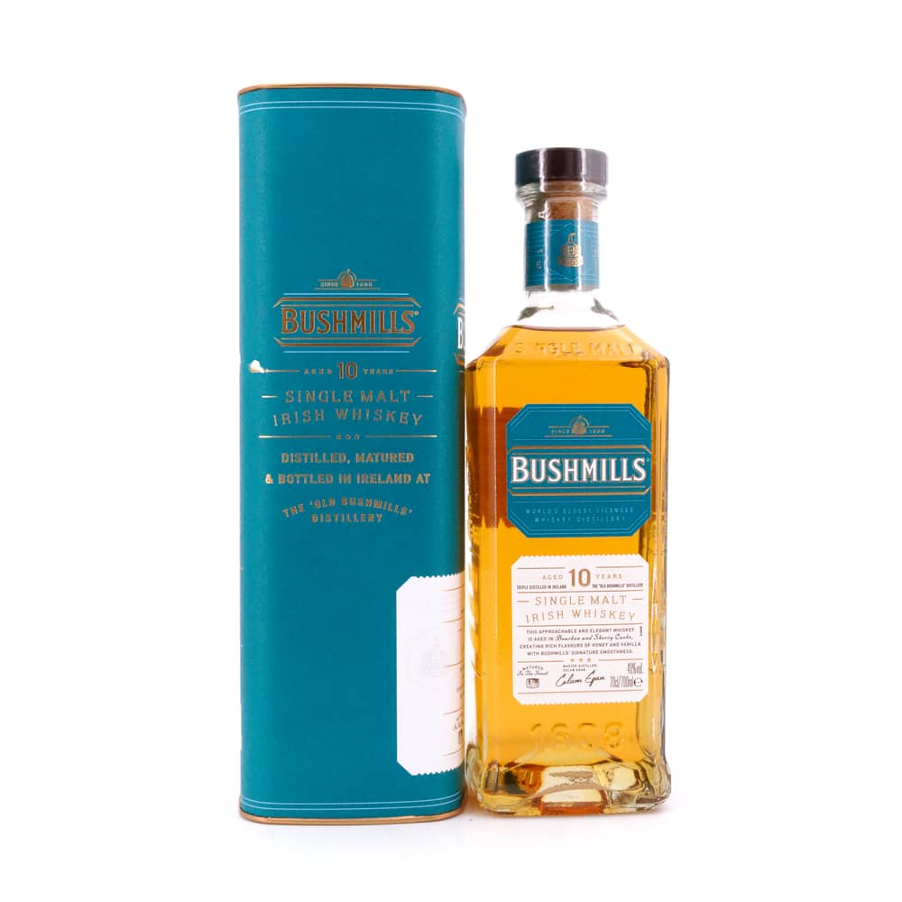 Bushmills 10 Jahre 0,70 Liter/ 40.0% vol Produktbild