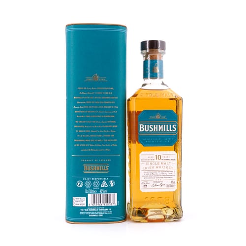 Bushmills 10 Jahre 0,70 Liter/ 40.0% vol Produktbild