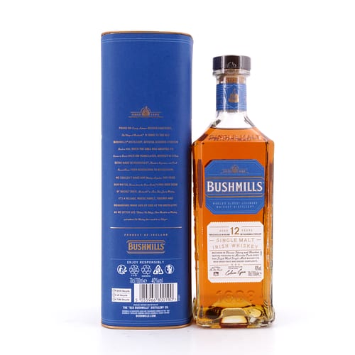 Bushmills 12 Jahre 0,70 Liter/ 40.0% vol Produktbild