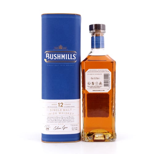 Bushmills 12 Jahre 0,70 Liter/ 40.0% vol Produktbild