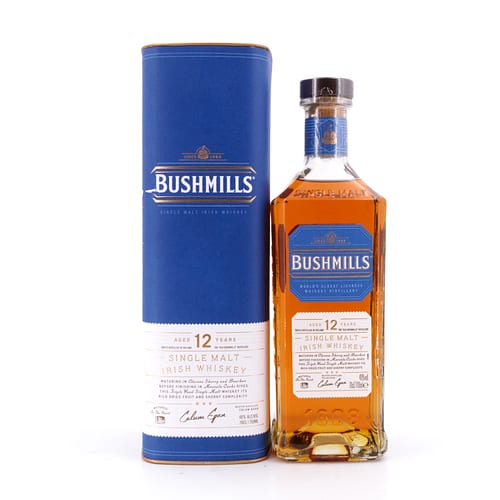 Bushmills 12 Jahre 0,70 Liter/ 40.0% vol Produktbild