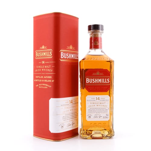 Bushmills 14 Jahre Malaga Cask Finish 0,70 Liter/ 40.0% vol Produktbild