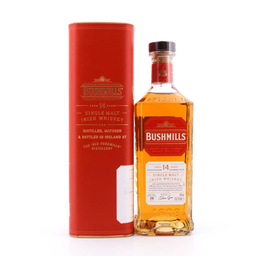 Bushmills 14 Jahre Malaga Cask Finish 0,70 Liter/ 40.0% vol Produktbild