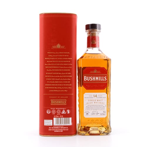 Bushmills 14 Jahre Malaga Cask Finish 0,70 Liter/ 40.0% vol Produktbild