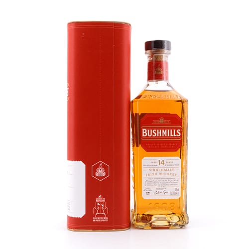 Bushmills 14 Jahre Malaga Cask Finish 0,70 Liter/ 40.0% vol Produktbild