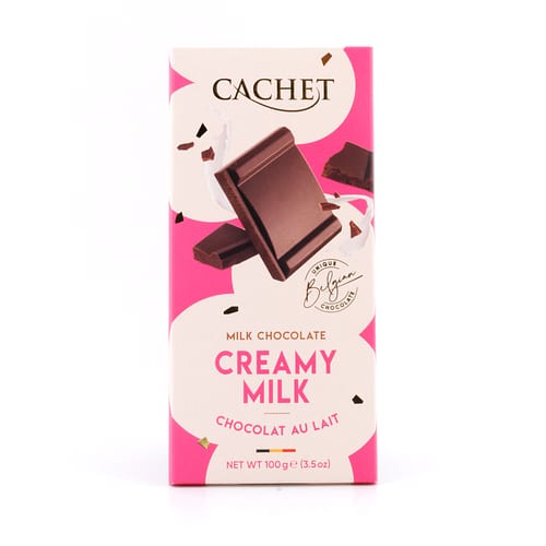 Cachet Creamy Milk Vollmilchschokolade 31% 100 Gramm Produktbild