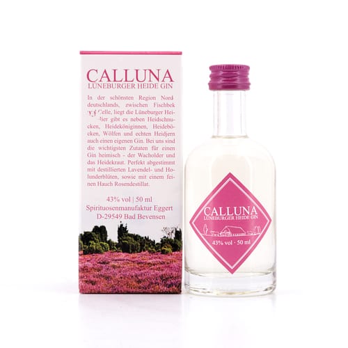 Calluna Lüneburger Heide Gin Miniatur 0,050 Liter/ 43.0% vol Produktbild