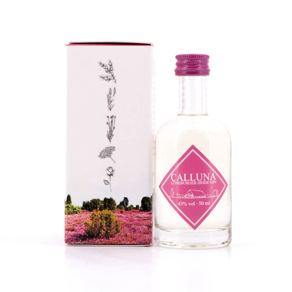 Calluna Lüneburger Heide Gin Miniatur 0,050 Liter/ 43.0% vol Produktbild