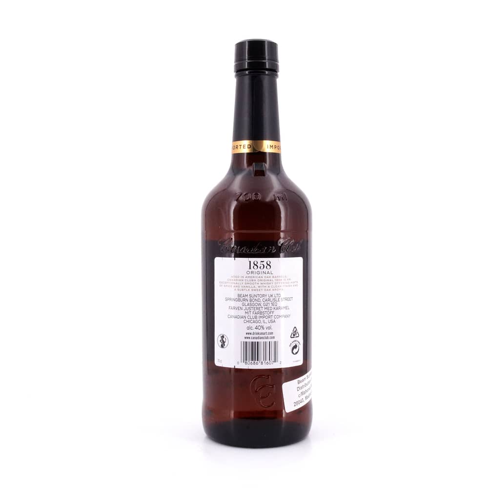 Canadian Club Blended Canadian Whisky 0,70 Liter/ 40.0% vol Produktbild